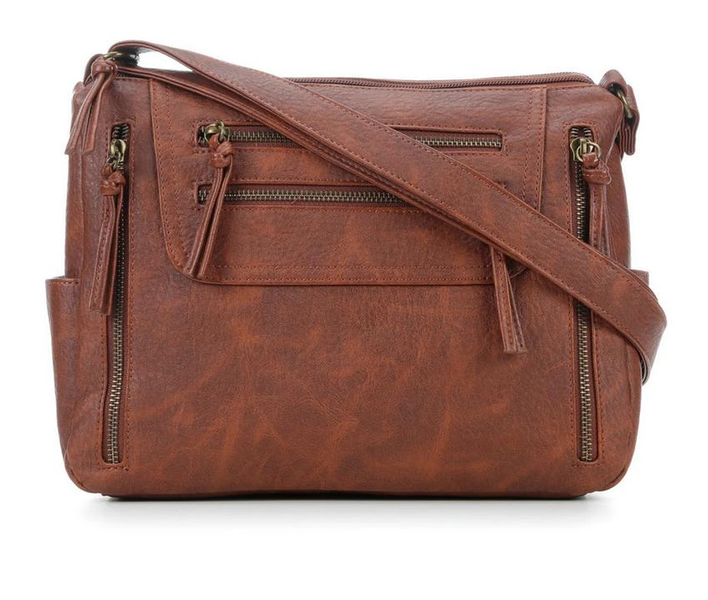 Bueno Of California Antique Pebble Wash Handbag