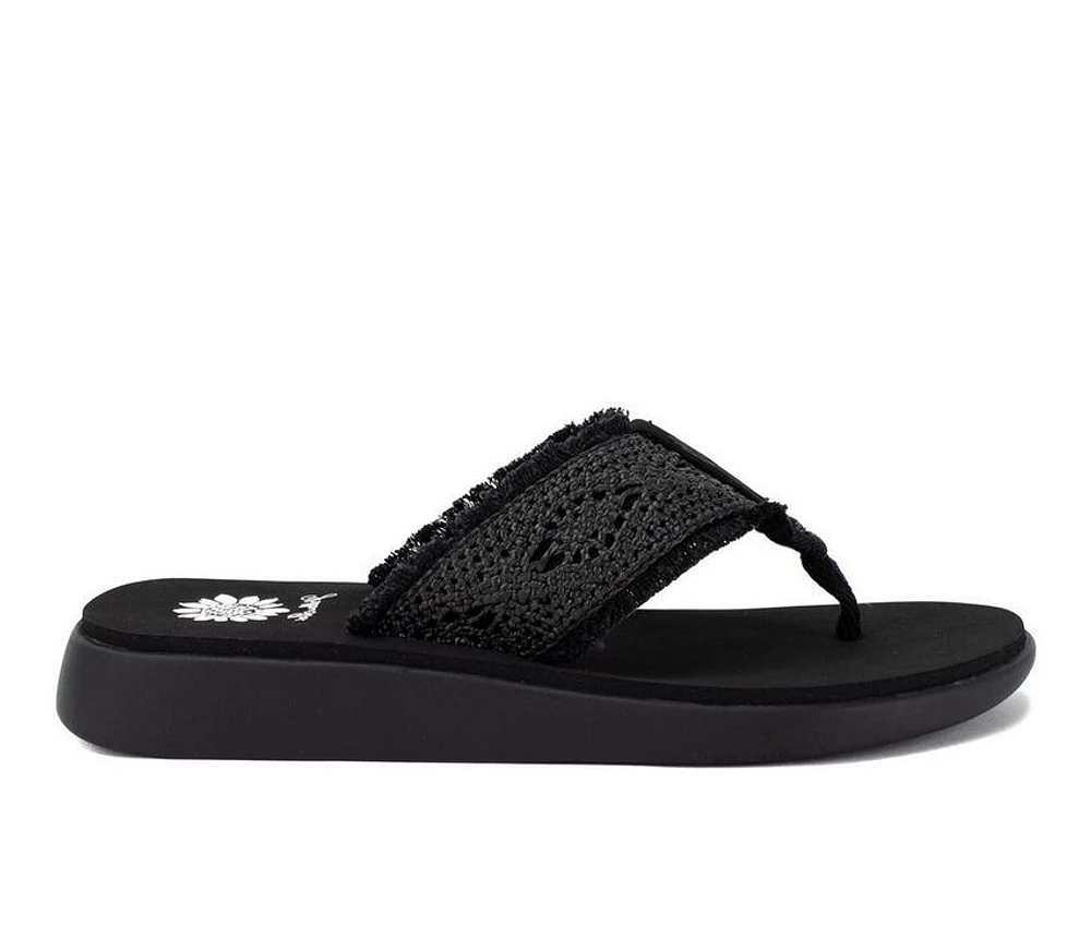 Women's Yellow Box Gisele Flip-Flops
