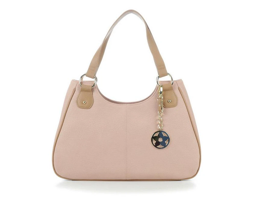 Bueno Of California 2 Tone PVC Handbag
