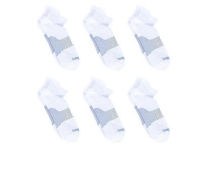 Copper Fit 6 Pack Men's Energy Low Cut Socks