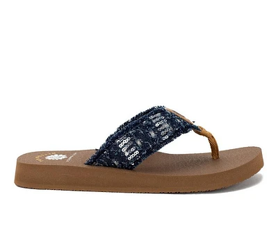 Women's Yellow Box Nayama Flip-Flops