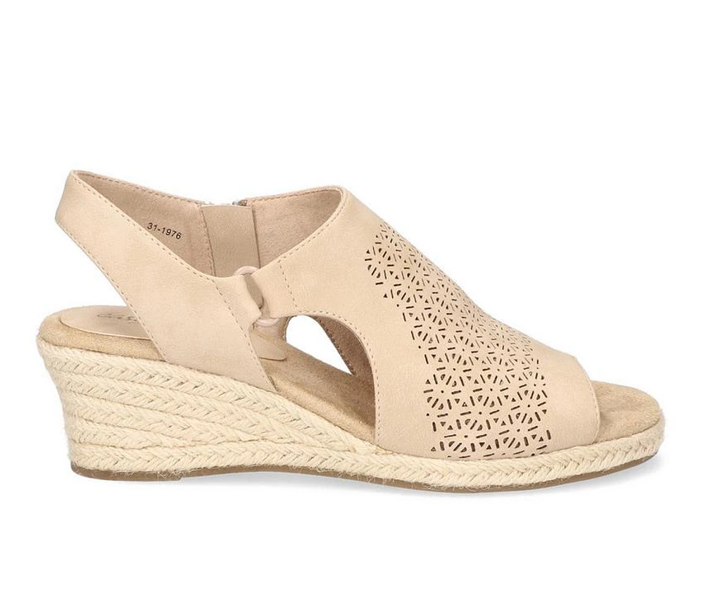 Women's Easy Street Serena Espadrille Wedge Sandals