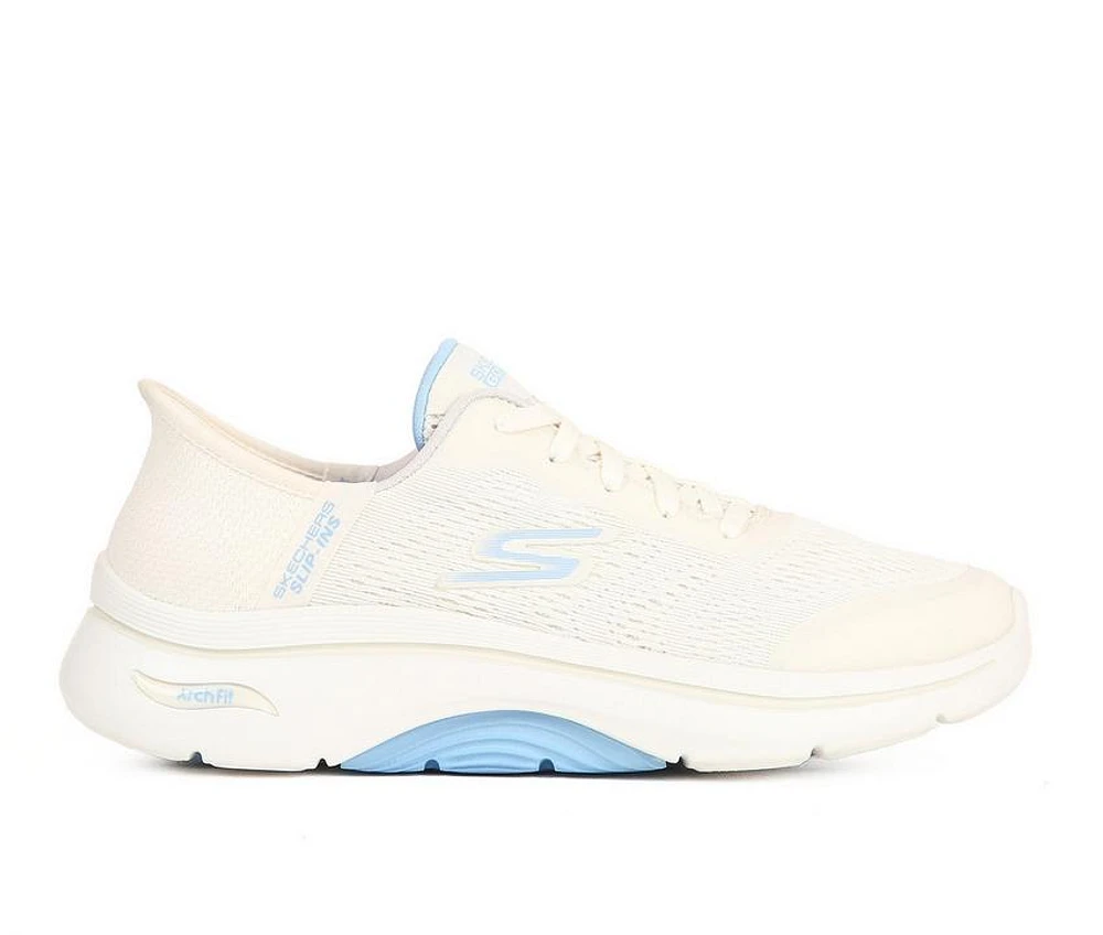 Women's Skechers Go 125319 Walk Arch Fit Valencia Slip Running Shoes