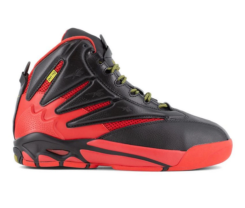 Men's REEBOK Work The Blast Elastrical Hazard Met Guard High-Top Sneakers