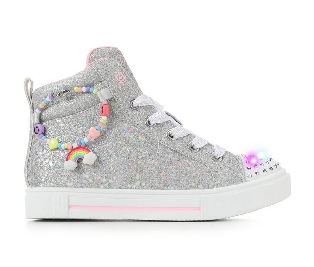 Girls' Skechers Little Kid Twinkle Sparks Charm Bestie Light-Up Shoes