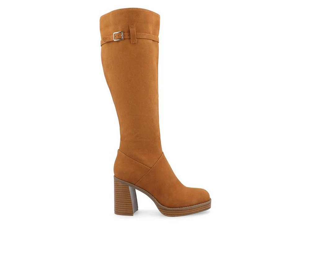Women's Journee Collection Letice Wide Width Calf Knee High Boots