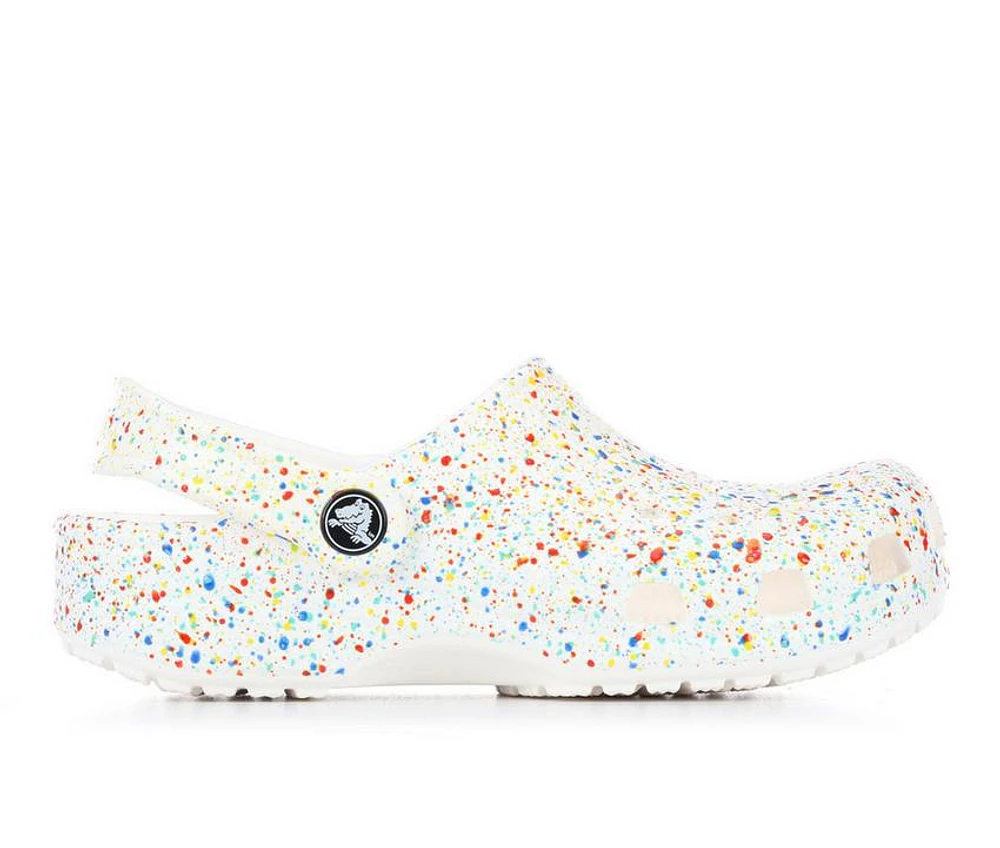 Kids' Crocs Little Kids Classic Paint Splatter Clog