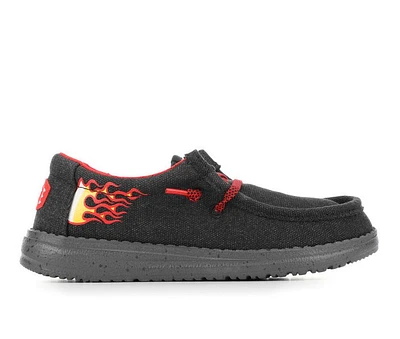 Boys' HEYDUDE Little Kid Wally Hot Wheels Casual Shoes