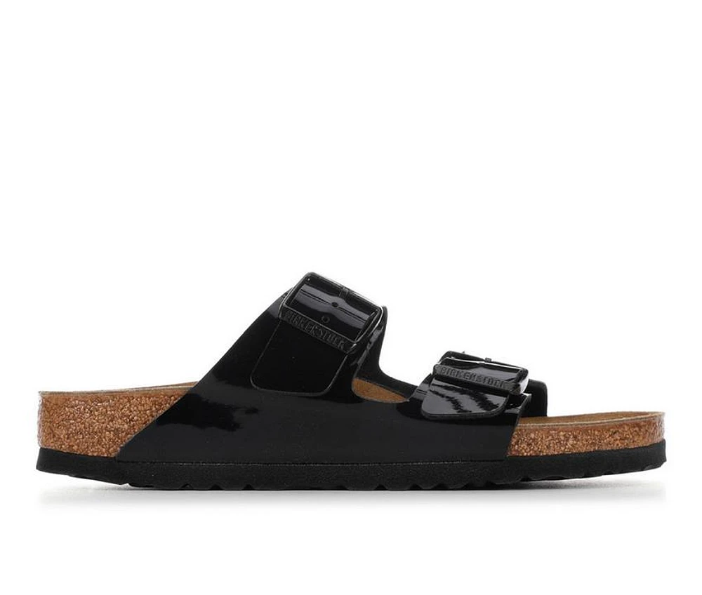 Women's Birkenstock Arizona Patent Footbed Sandals