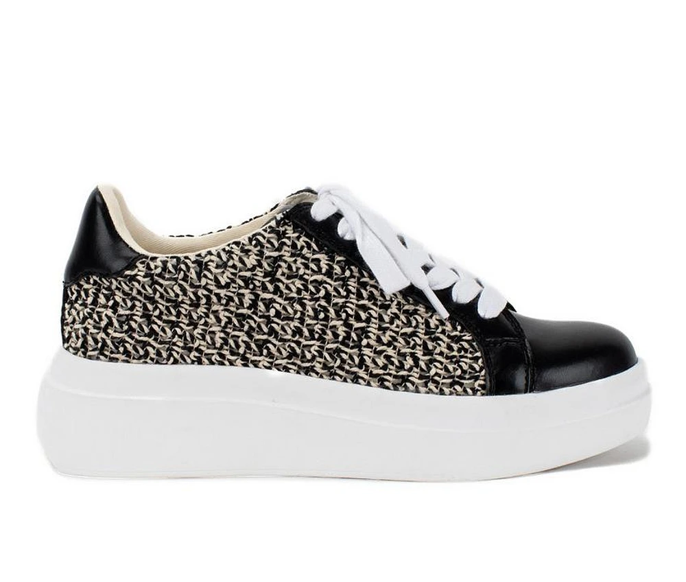 Women's Yellow Box Eldra Platform Sneakers