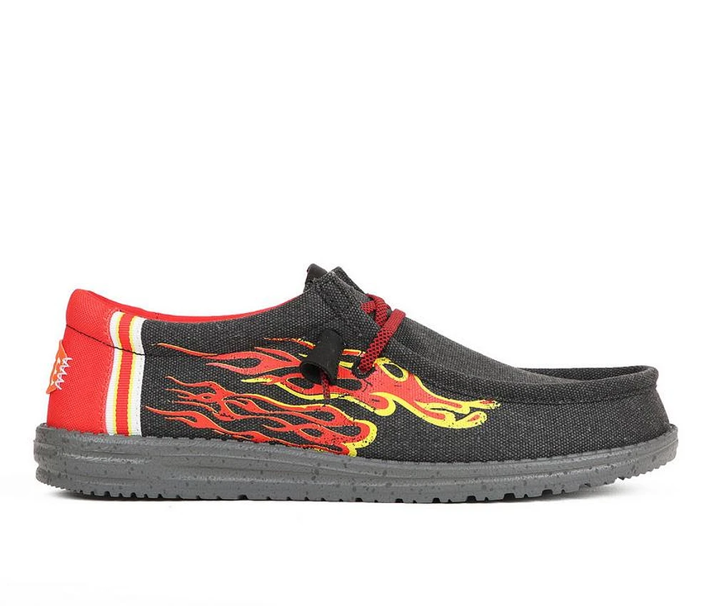 Men's HEYDUDE Wally Funk Hot Wheels Casual Shoes