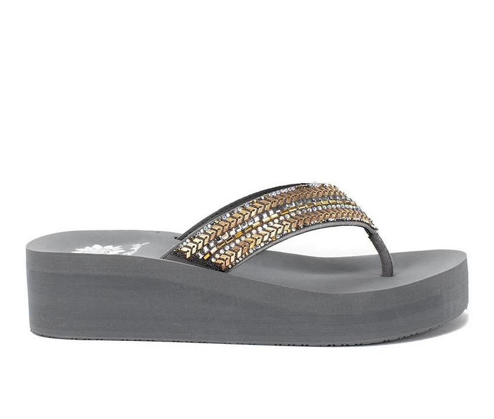 Women's Yellow Box Rahtlin Wedge Sandals