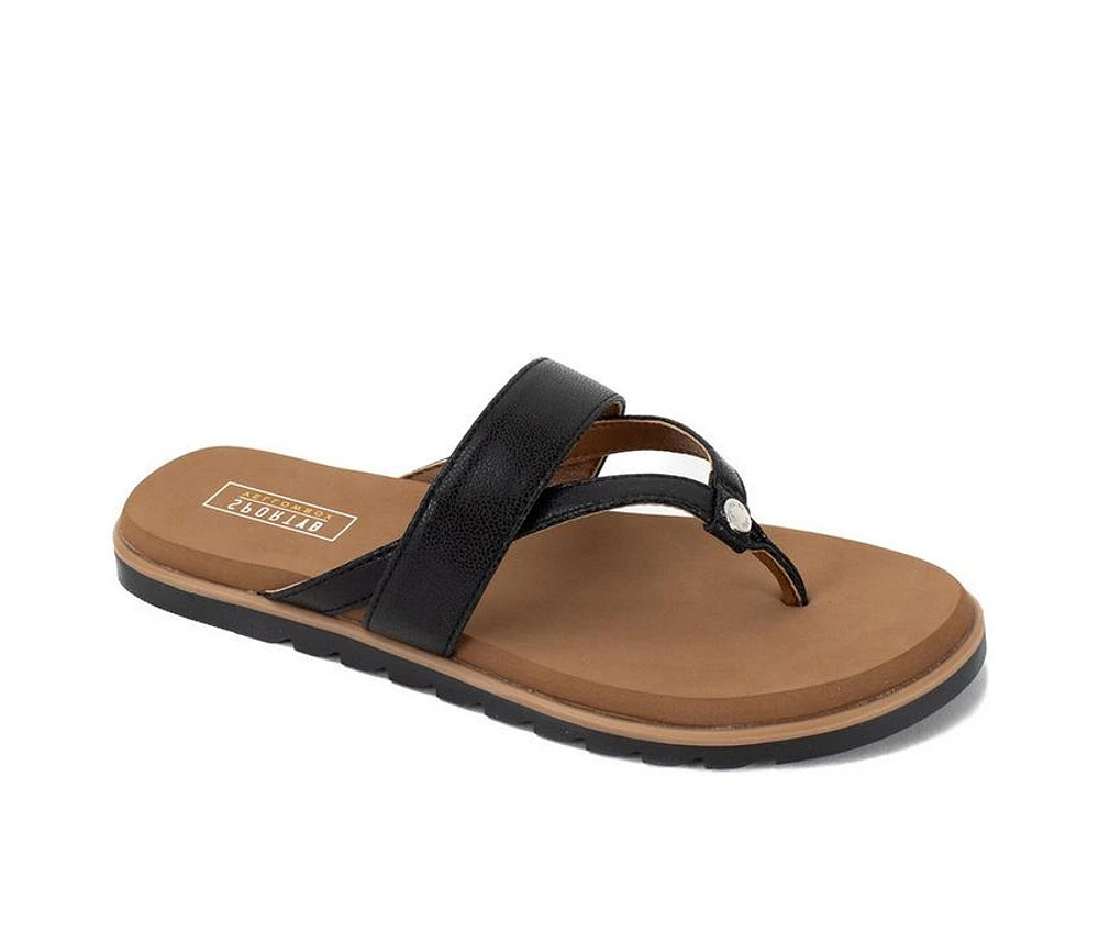 Women's Yellow Box Shayne Flip-Flops