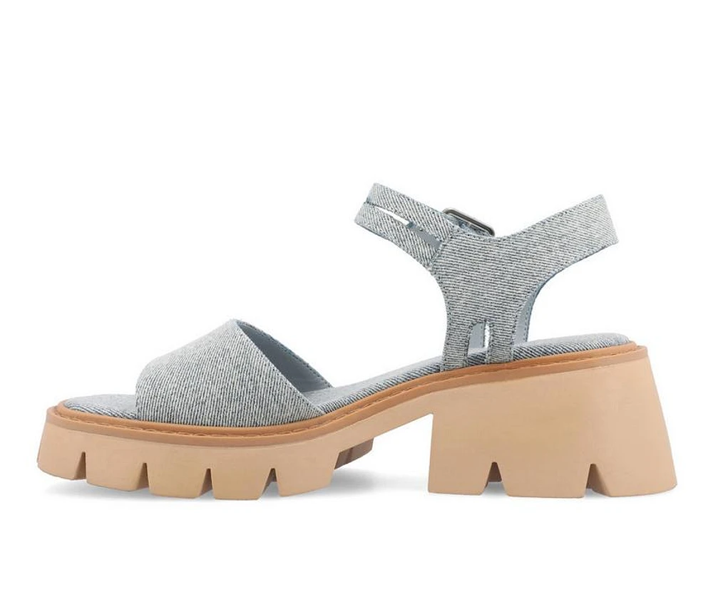 Women's Journee Collection Tillee Chunky Sandals