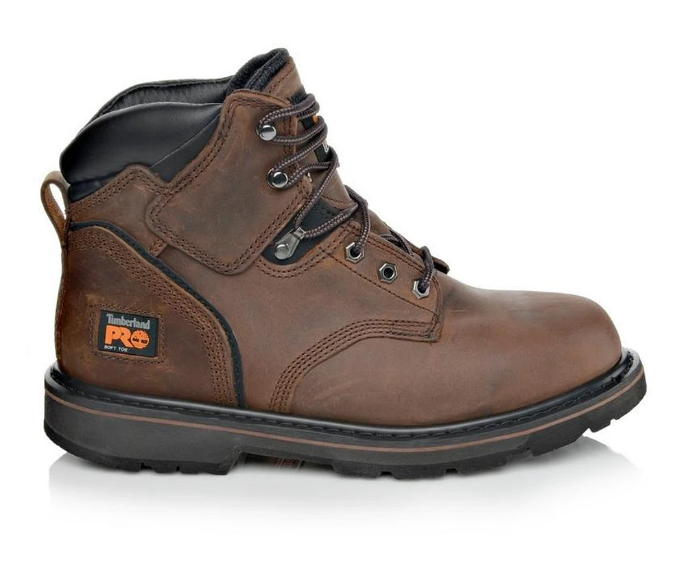 Men's Timberland Pro Pit Boss 6 Inch 33046 Soft Toe Work Boots