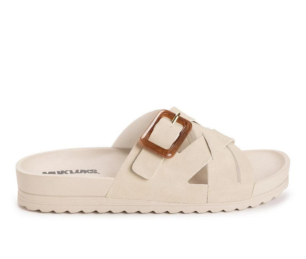 Women's MUK LUKS Grand Shayna Footbed Sandals