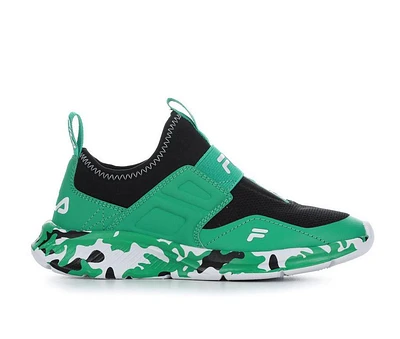Boys' Fila Little Kid & Big Landbuzzer Camo Running Shoes