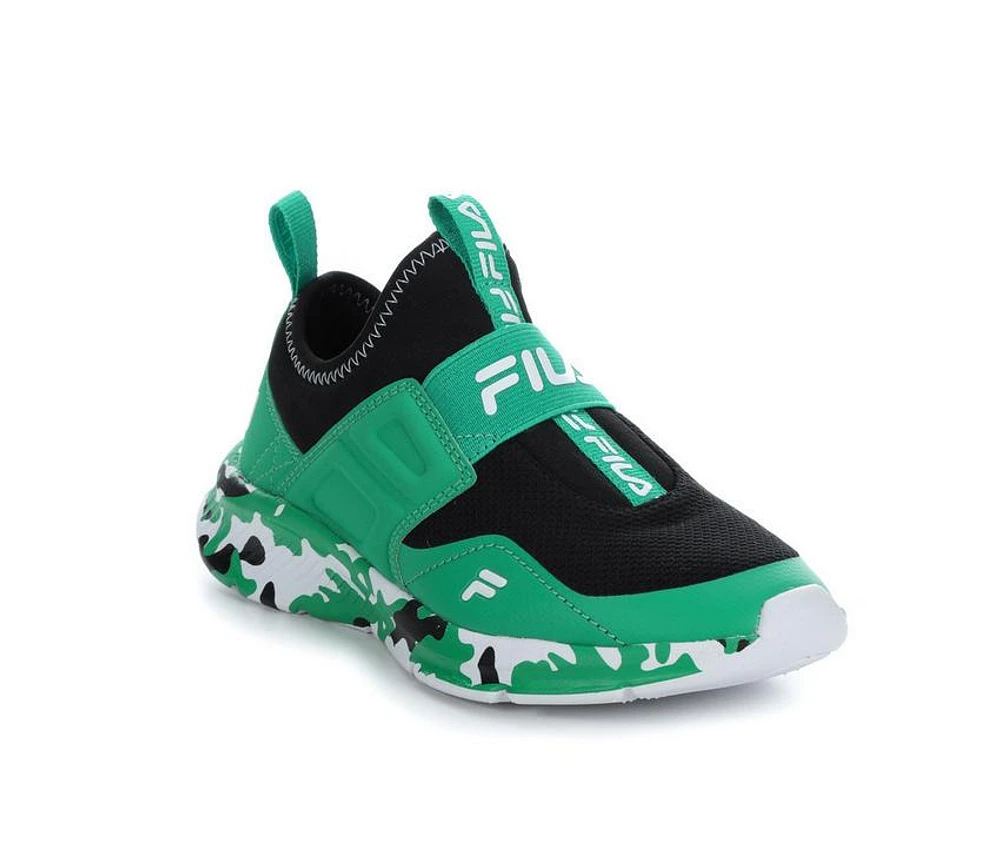 Boys' Fila Little Kid & Big Landbuzzer Camo Running Shoes