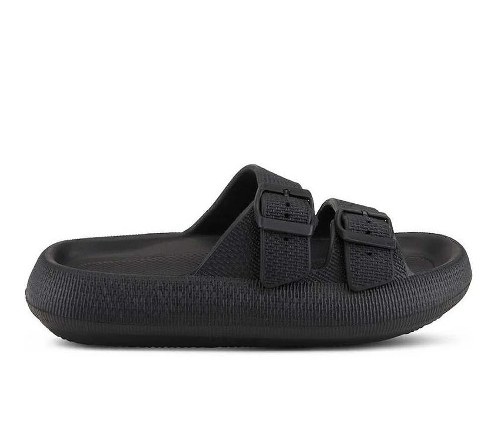 Women's Flexus Bubbles Waterproof Platform Slides