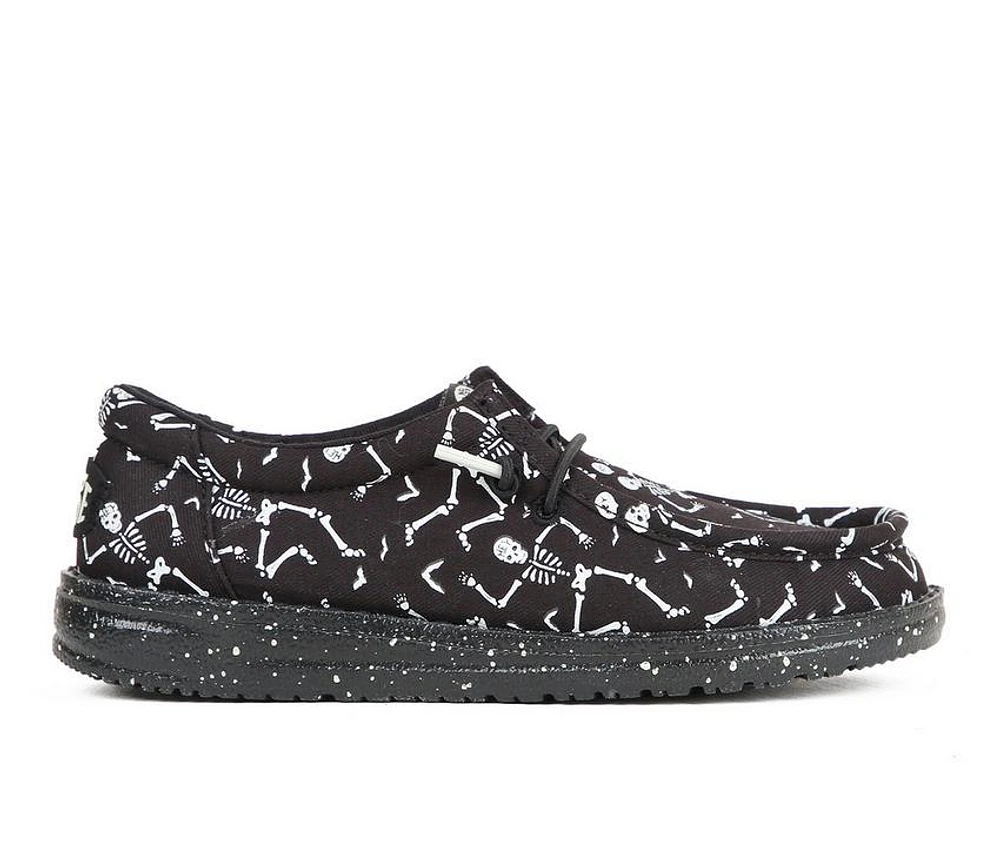 Kids' HEYDUDE Little Kid & Big Wally Y Skeletons Casual Shoes