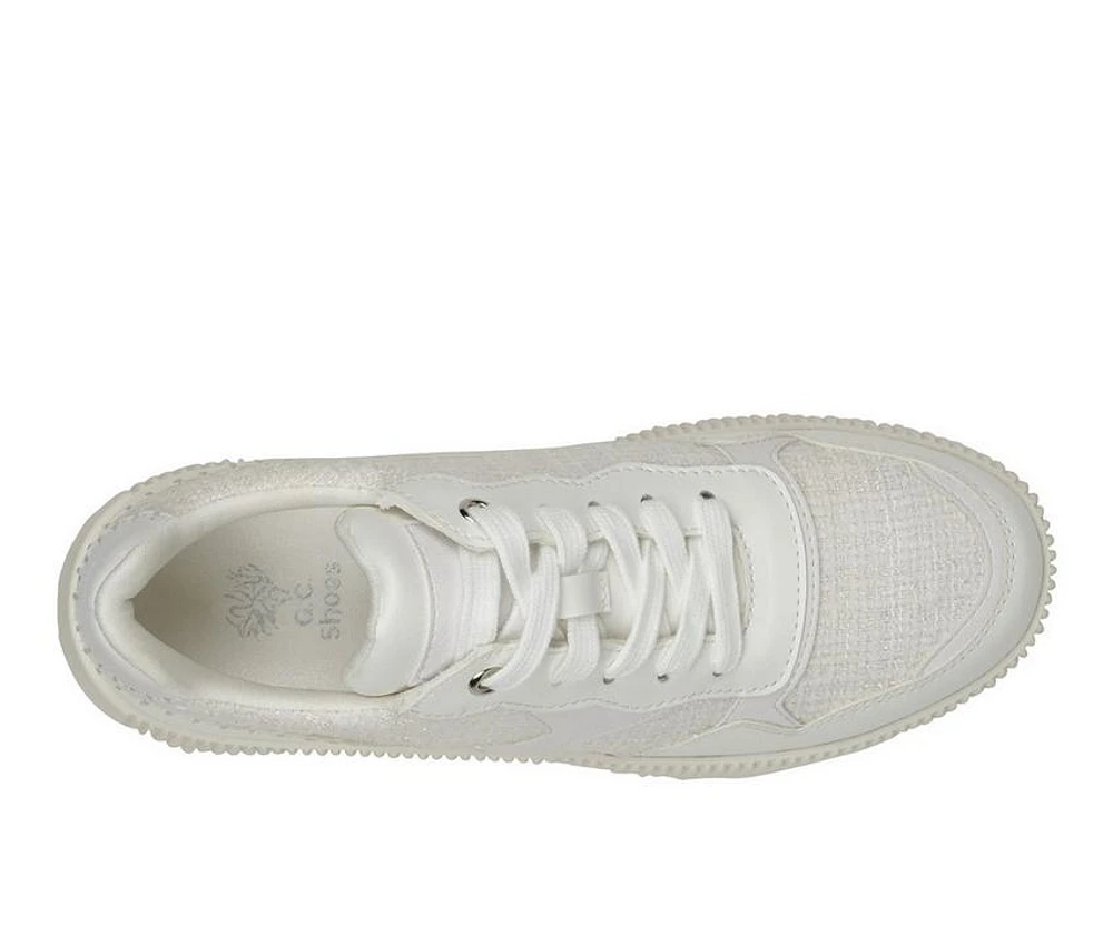 Women's GC Shoes Calico Wedge Sneakers