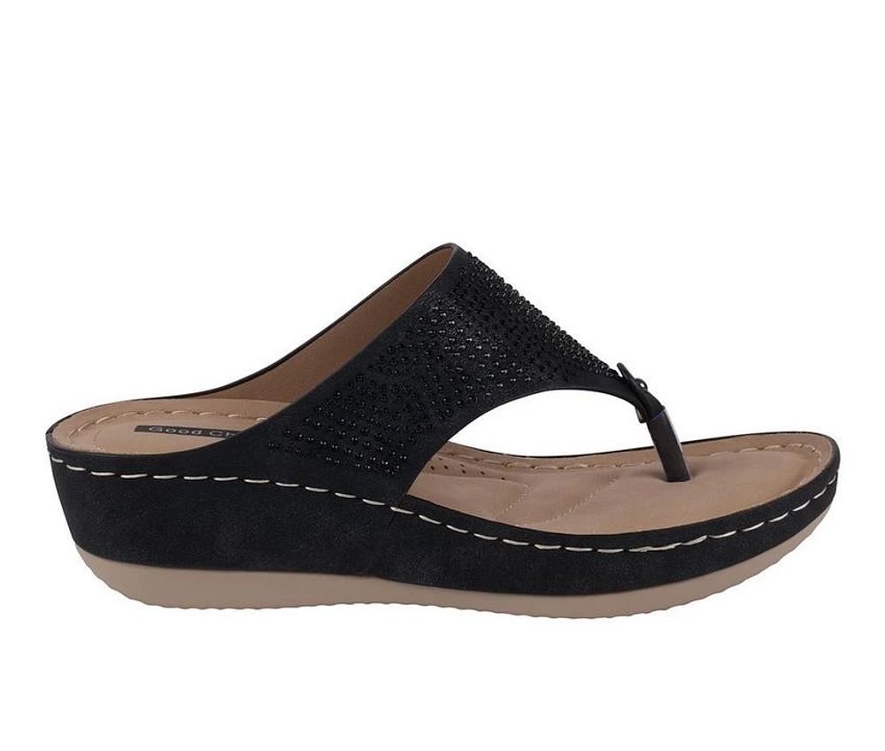 Women's GC Shoes Wagner Wedge Platform Flip-Flops
