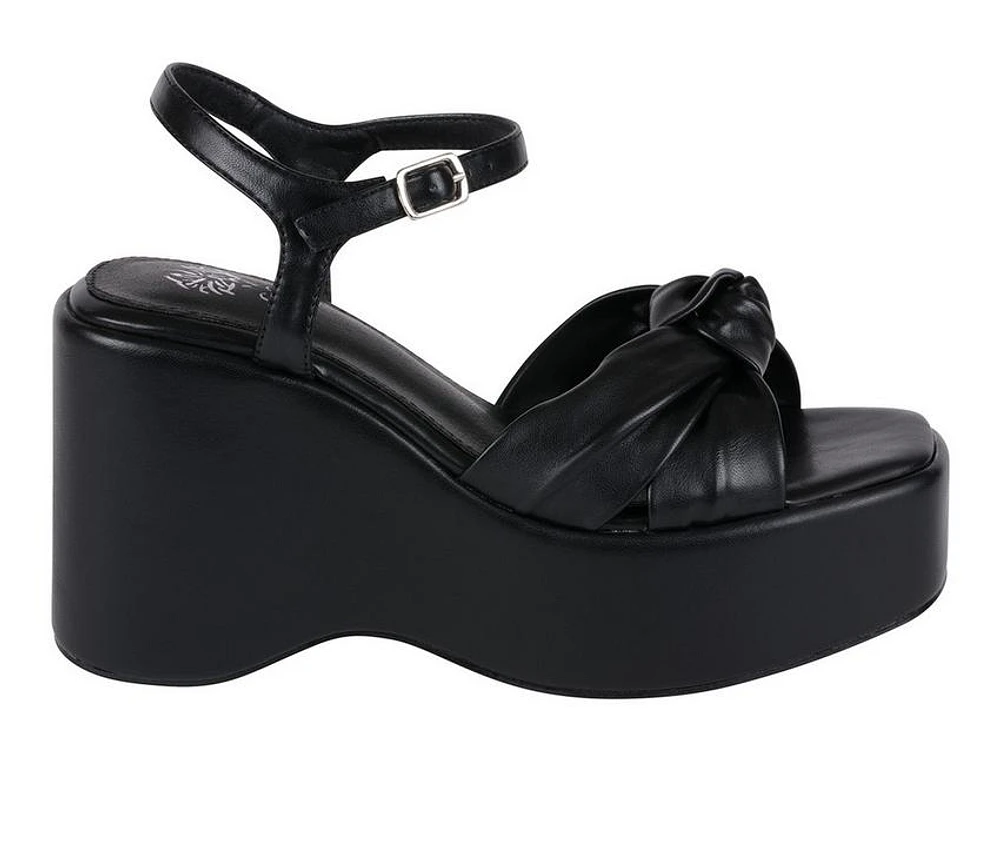 Women's GC Shoes Analia Platform Wedge Sandals
