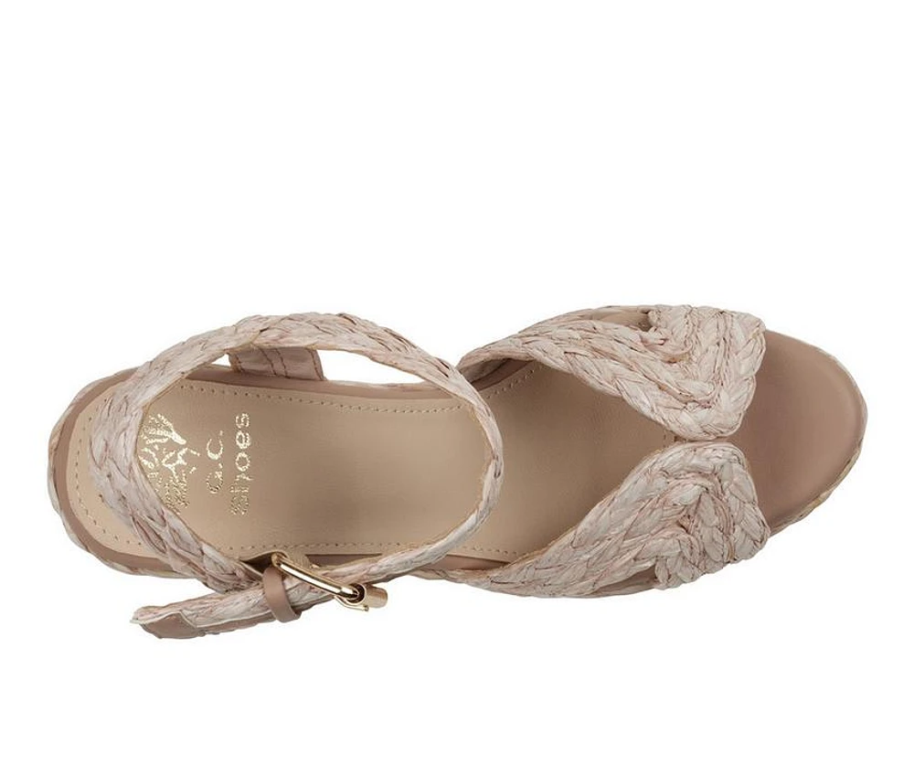 Women's GC Shoes Maya Espadrille Wedges
