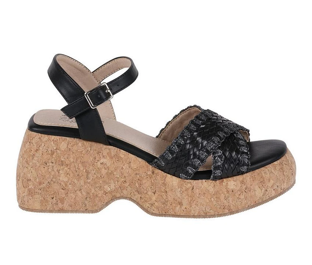 Women's GC Shoes Lucy Platform Wedge Sandals