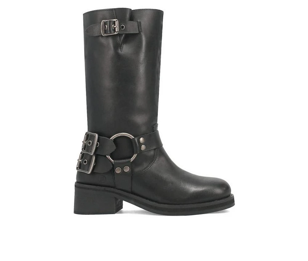 Women's Dingo Boot Harlee Mid Calf Moto Boots