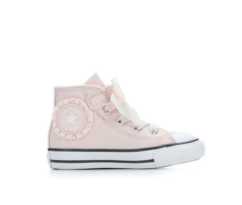 Girls' Converse Infant & Toddler Chuck Taylor All Star Mid Ruffle High Top Sneakers