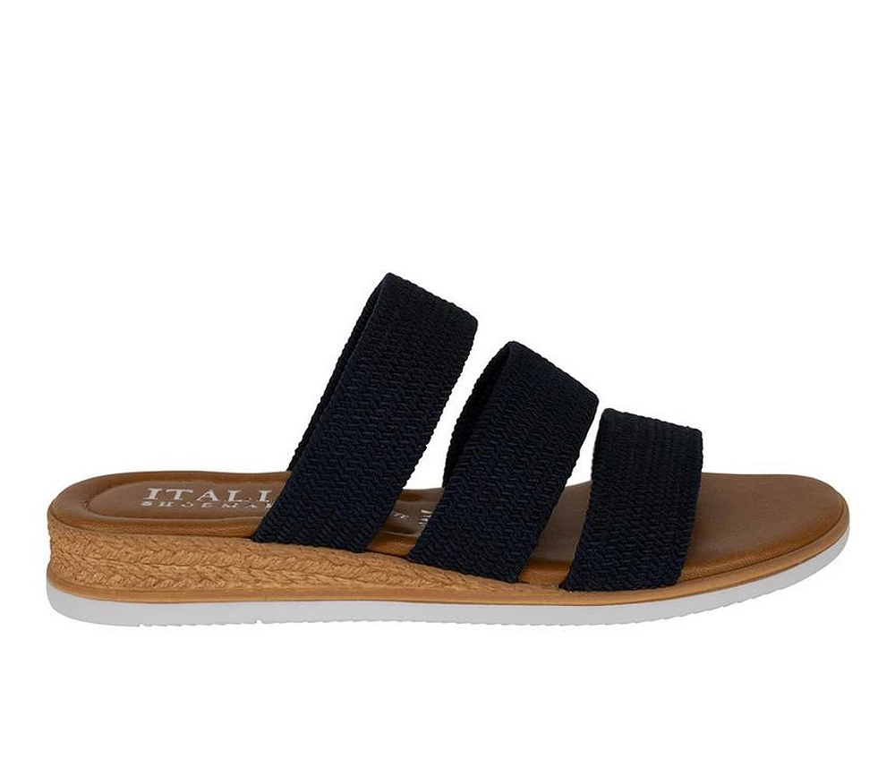 Women's Italian Shoemakers Hylee Low Wedge Sandals