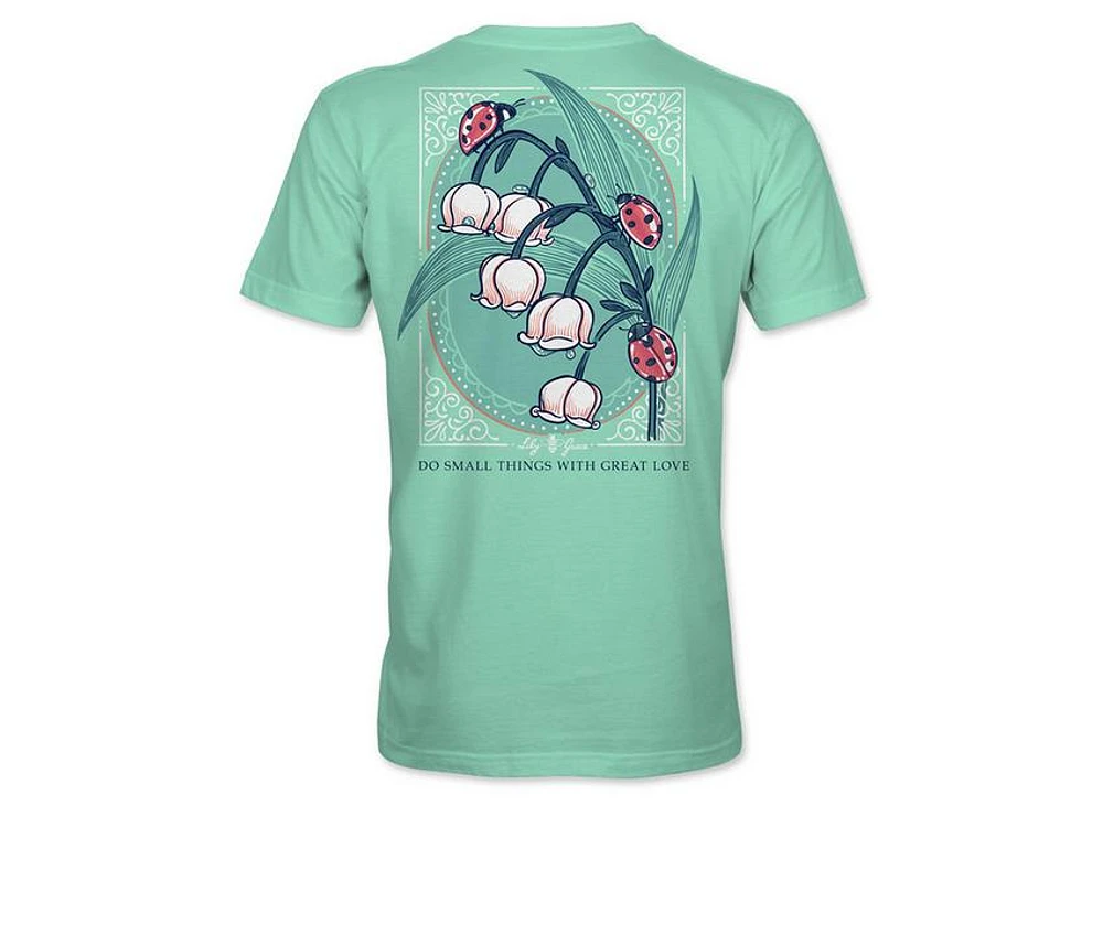 Lily Grace Ladybugs Short Sleeve Shirt