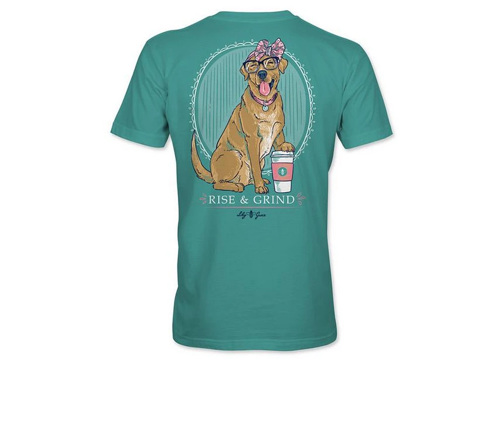 Lily Grace Rise And Grind Short Sleeve Shirt
