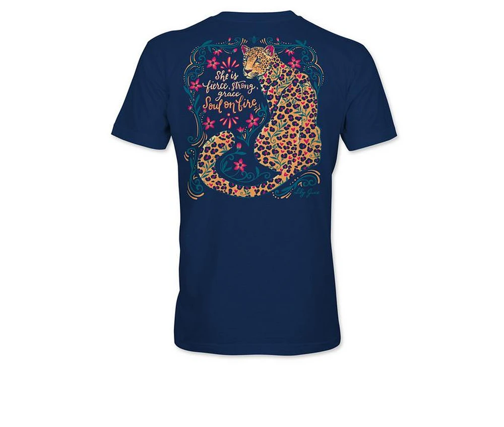 Lily Grace She Is Fierce Short Sleeve Shirt