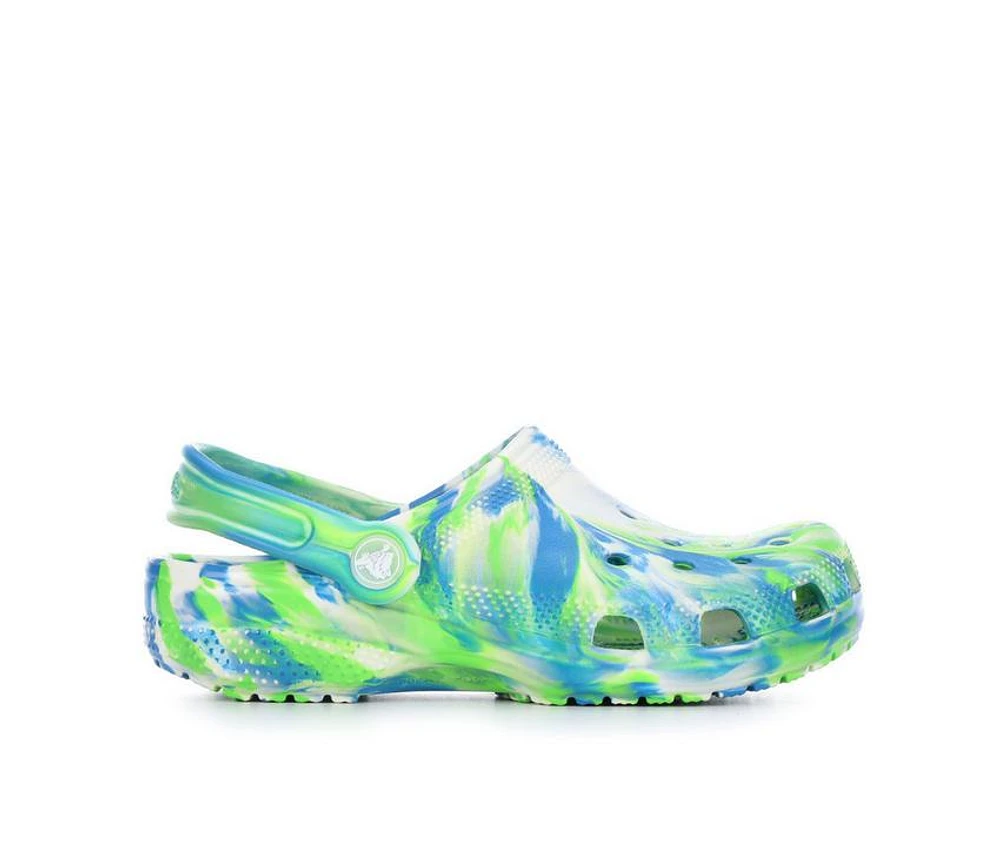 Boys' Crocs Infant & Toddler Classic Glow Marbled Clogs