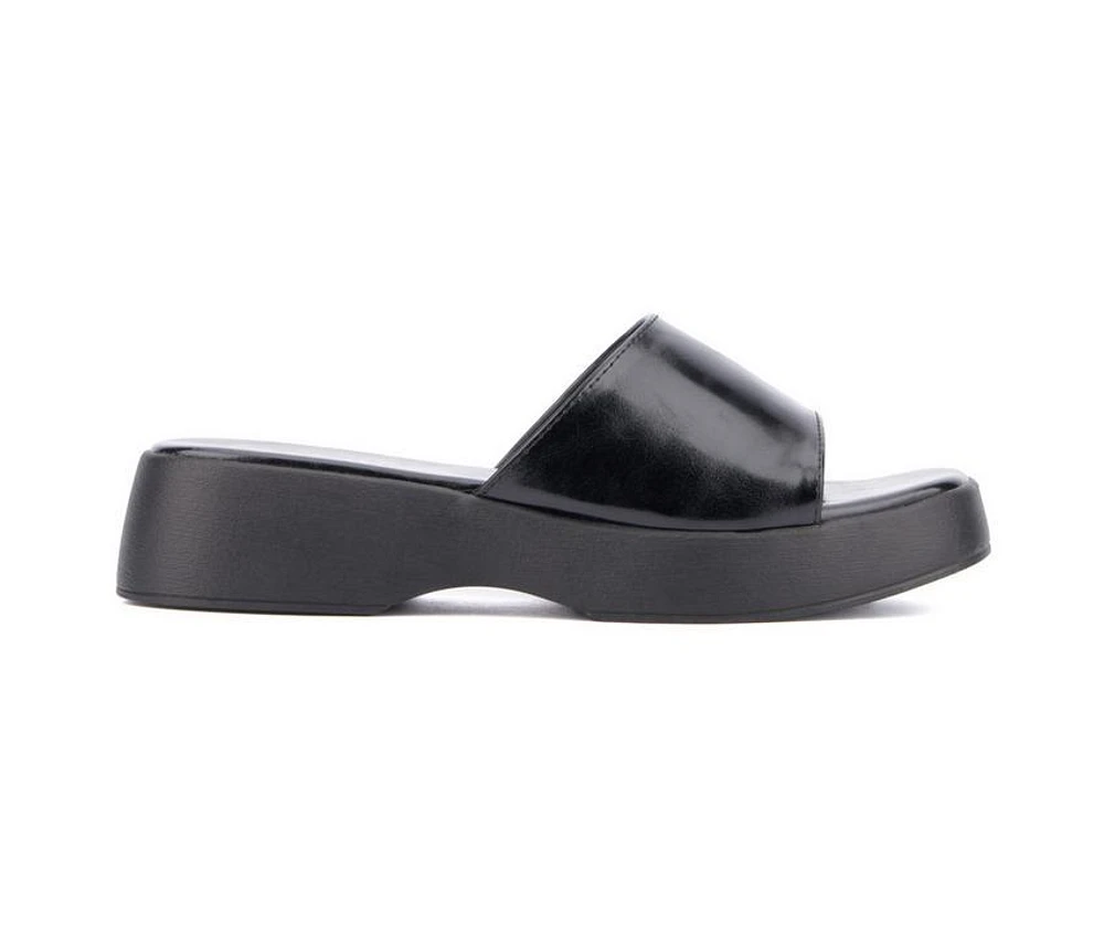 Women's Olivia Miller Ambition Platform Wedge Sandals
