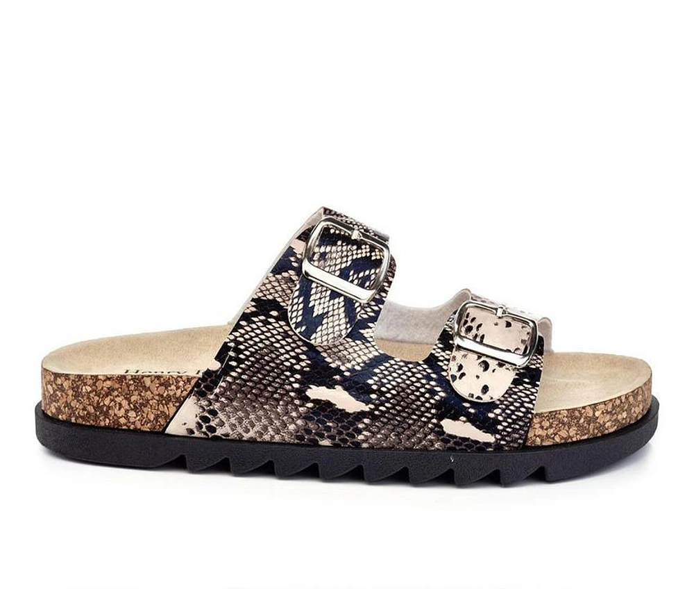 Women's Henry Ferrara Fabulous- Footbed Sandals