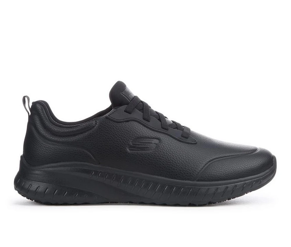 Women's Skechers Work 108181 Squad Chaos Rodey Slip Resistant Slip-On Shoes