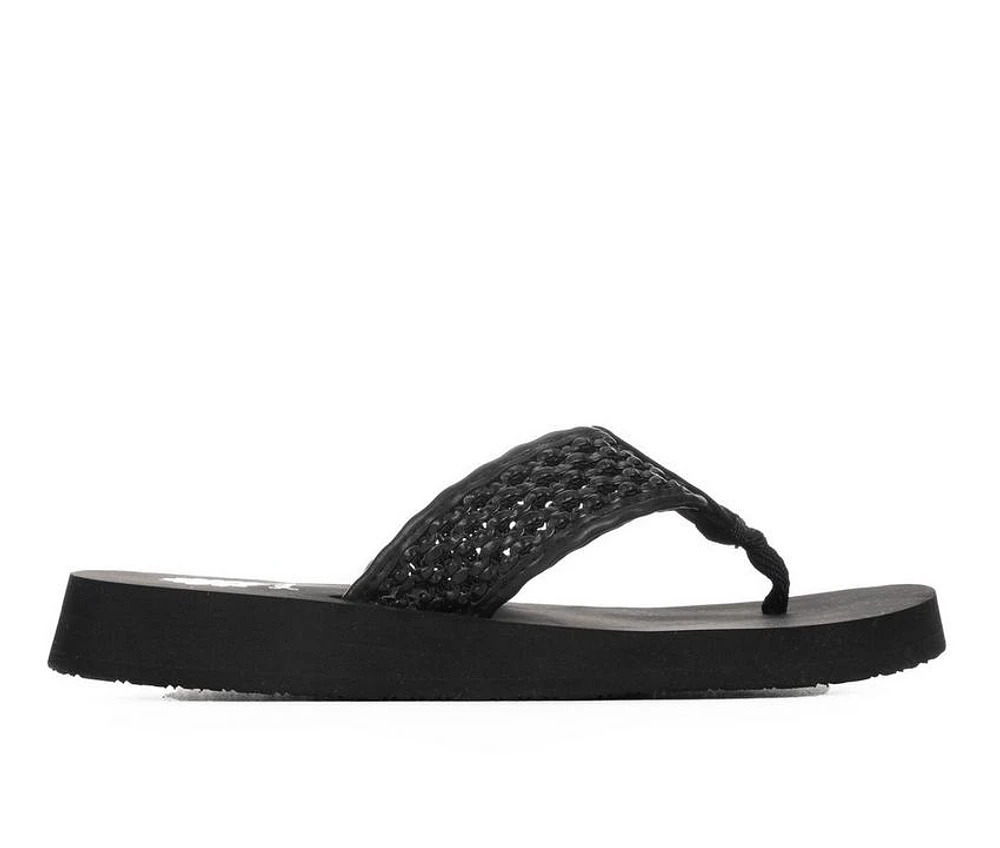 Women's Yellow Box Felisa Flip-Flops
