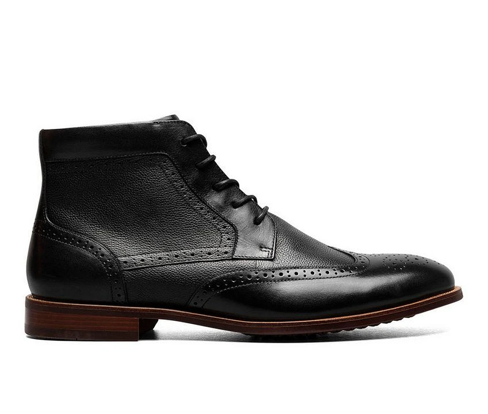 Men's Florsheim Rucci Wingtip Lace Up Dress Boots