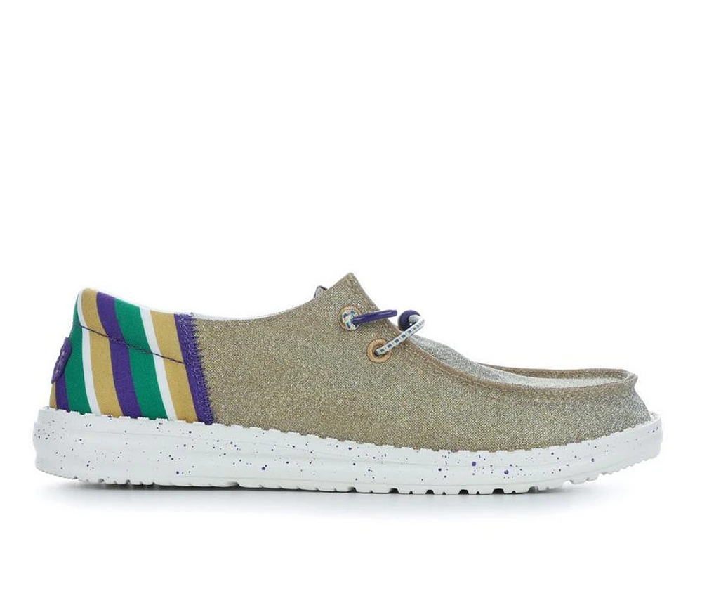 Women's HEYDUDE Wendy Funk Mardi Gras Party Casual Shoes