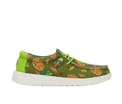 Boys' HEYDUDE Little Kid & Big Wally Y TMNT Casual Shoes