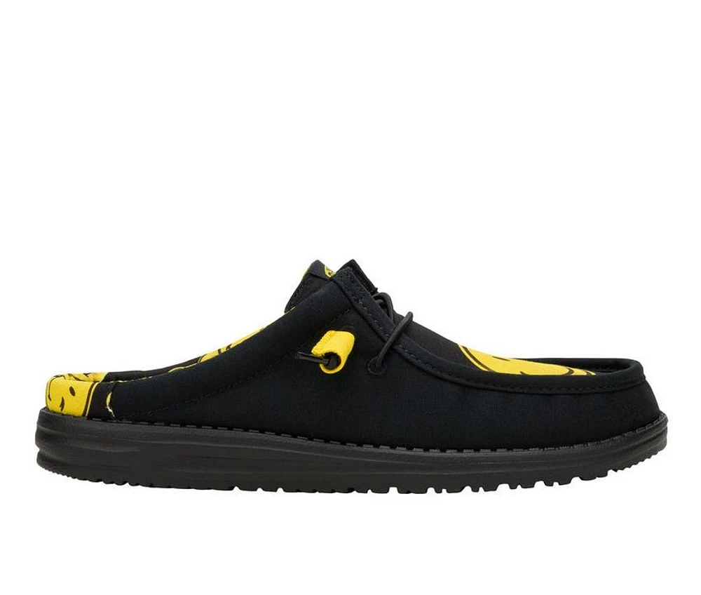 Men's HEYDUDE Wally Slip Smiley Casual Shoes