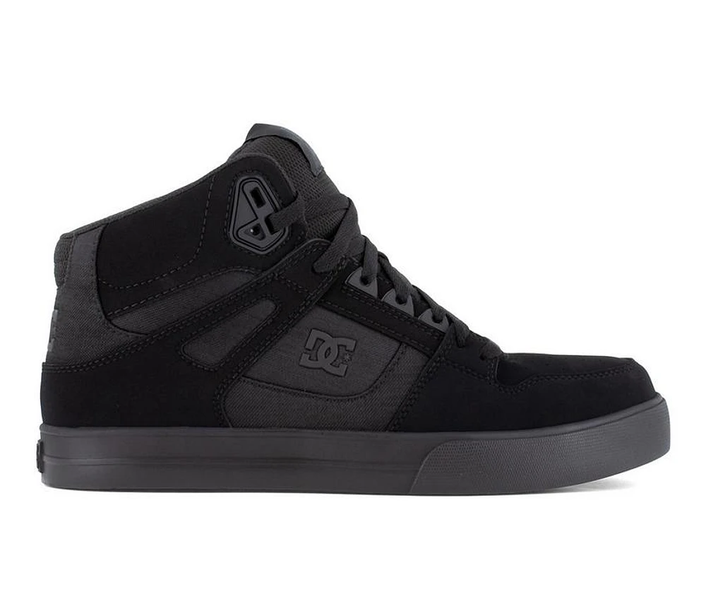 Men's DC D1 Pure High Top Slip Resistant Work Shoes