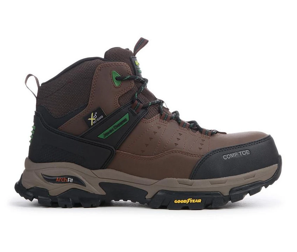 Men's John Deere by Skechers 256018 Tarver Arch Fit Internal MetGuard Work Boots