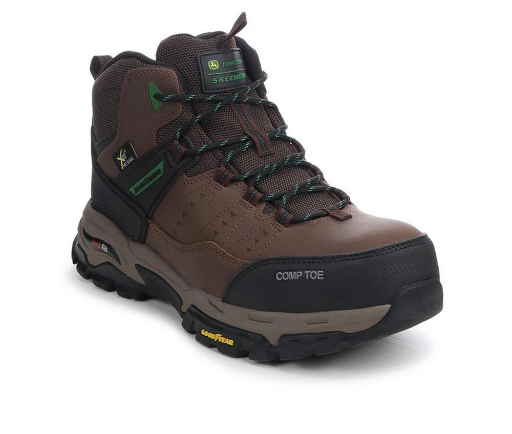 Men's John Deere by Skechers 256018 Tarver Arch Fit Internal MetGuard Work Boots