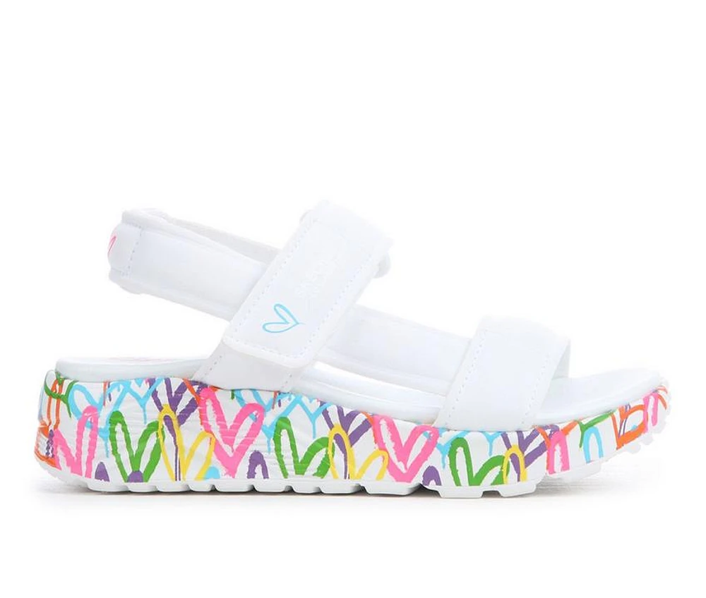 Girls' Skechers Street Little Kid & Big Uno Lite Goldcrown Sandals