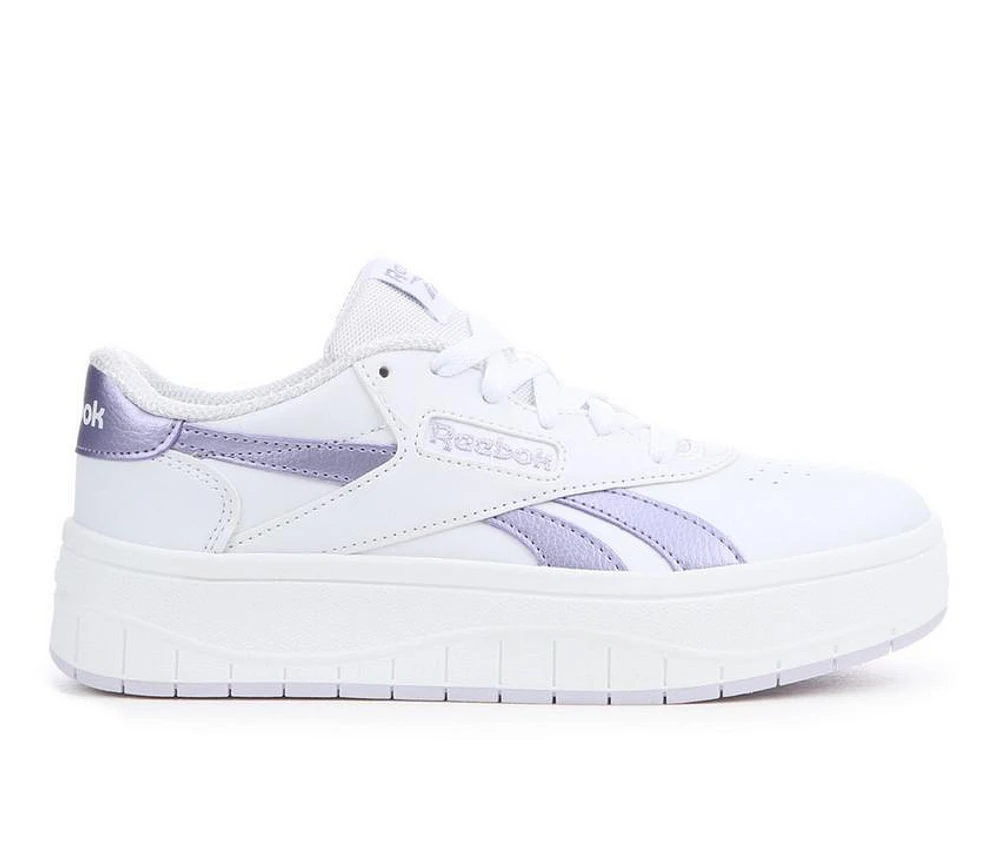 Girls' Reebok Big Kid Court Advance Surge Platform Sneakers