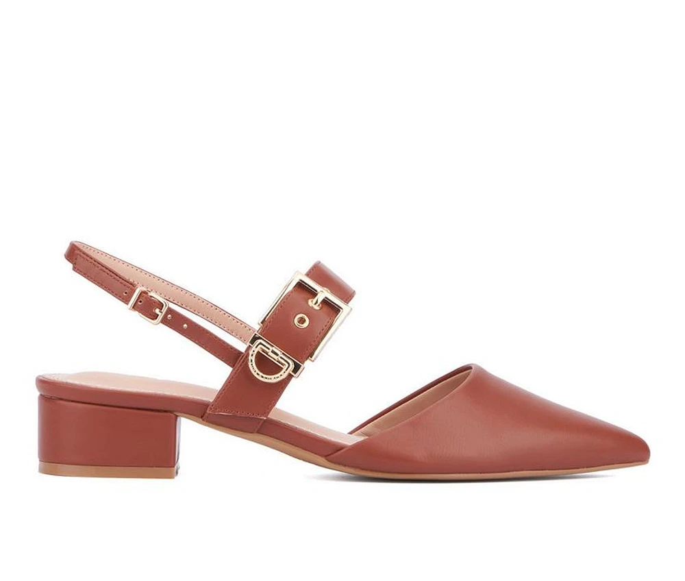 Women's New York and Company Rea Slingback Pumps